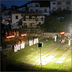 Festival on Thassos Island, Greece