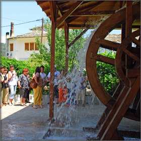 Traditional Olive Mill on Thassos Island, Greece