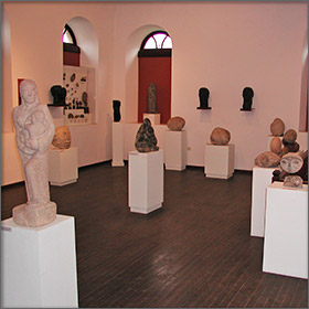 Polygnotos Vagis Sculpture Museum on Thassos Island, Greece