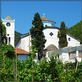 Church of the Virgin Mary in Panagia on Thassos Island, Greece