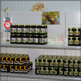 Thassos Honey Factory on Thassos Island, Greece