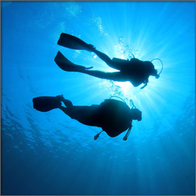 Scuba Diving on Thassos Island, Greece